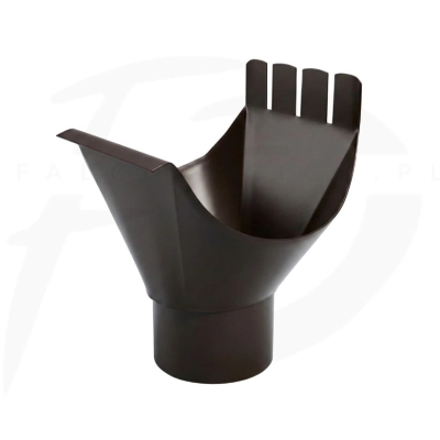 Lej spustowy sztucer stal Inguri 125/100 kolor brązowy ciemny